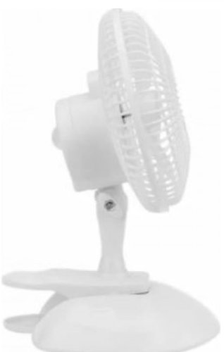 Вентилятор настольный+прищепка DUX 2 скорости 19см 15В белый фото Вентилятор настольный+прищепка DUX 2 скорости 19см 15В белый картинка